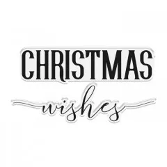 Brushletter Clear Stamps - Christmas Wishes