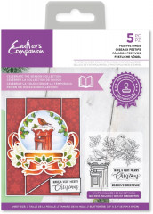 Clear Stamps Set - Celebrate The Season Festive Birds