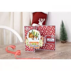 Clear Stamps Set - Celebrate The Season Home for the Holiday