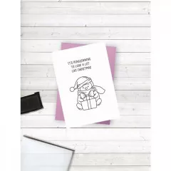 Clear Stamps - Xmas Punny Sentiments Its Penguinning