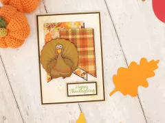 Metal Cutting Die - Thanksgiving Collection - Thanksgiving Turkey