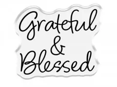 Stamp and Die Set - Thanksgiving Collection - Grateful & Blessed