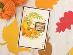 Stamp and Die Set - Thanksgiving Collection - Grateful & Blessed