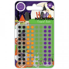 Adhesive Enamel Dots - Happy Haunting