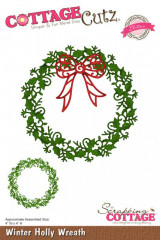 Elite Die - Winter Holly Wreath