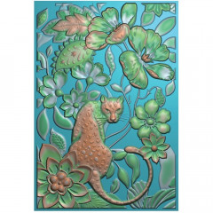 3D Embossing Folder - Enchanted Jungle