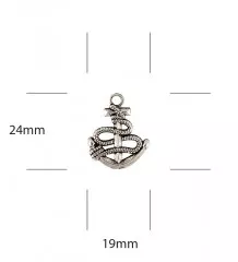 Metal Charms - Ocean Tale Anchors