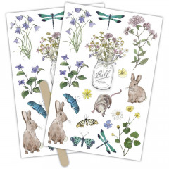 Rub-On Transfers - Special Edition Wildflower Meadow