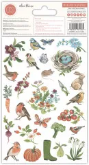 Rub-On Transfers - Little Robin Redbreast