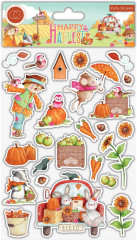 Puffy Stickers - Happy Harvest