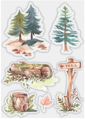 Clear Stamps - In The Forest