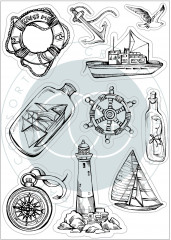 Clear Stamps - Ocean Tale Adventure