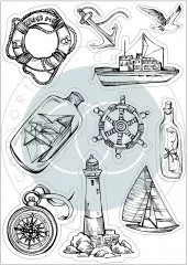 Clear Stamps - Ocean Tale Adventure