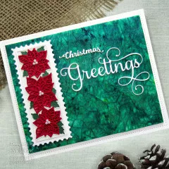 Craft Dies - Sue Wilson Festive Holly and Pine Floral Panels