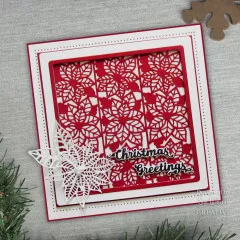 Craft Dies - Sue Wilson Festive Poinsettia Floral Panels