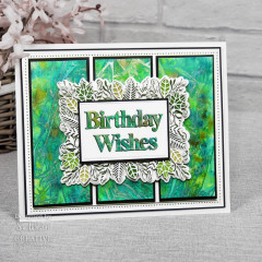 Craft Dies - Frames and Tags Leafy Rectangle