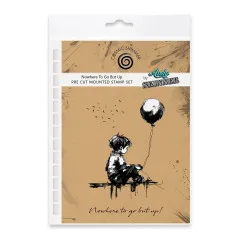 Cosmic Shimmer - Cling Stamps - Nowhere To Go But Up by Andy Skinner
