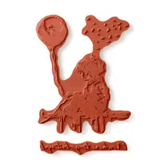 Cosmic Shimmer - Cling Stamps - Nowhere To Go But Up by Andy Skinner