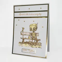 Cosmic Shimmer - Cling Stamps - Bot-ology Spread A Little Kindness by Andy Skinner