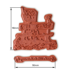 Cosmic Shimmer - Cling Stamps - Bot-ology Spread A Little Kindness by Andy Skinner