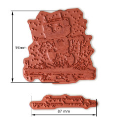 Cosmic Shimmer - Cling Stamps - Bot-ology Rainy Day by Andy Skinner