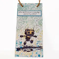 Cosmic Shimmer - Cling Stamps - Bot-ology Rainy Day by Andy Skinner