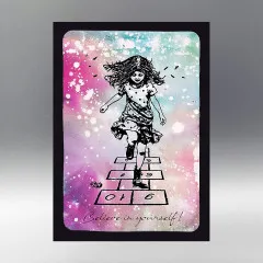 Cosmic Shimmer - Cling Stamps - Believe In Yourself! by Andy Skinner