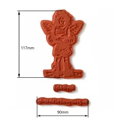 Cosmic Shimmer - Cling Stamps - Princess Attitude by Andy Skinner