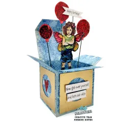 Cosmic Shimmer - Cling Stamps - Princess Attitude by Andy Skinner