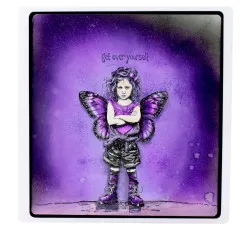 Cosmic Shimmer - Cling Stamps - Princess Attitude by Andy Skinner