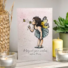 Cosmic Shimmer - Cling Stamps - Make a Wish by Andy Skinner