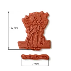 Cosmic Shimmer - Cling Stamps - Secret by Andy Skinner