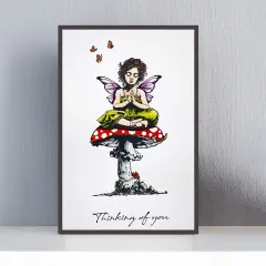 Cosmic Shimmer - Cling Stamps - Thinking of You by Andy Skinner