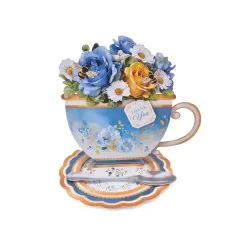 Katy Sue - Card Making Kit - Teacup Bouquet