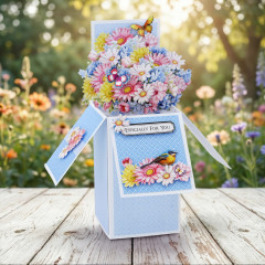 Katy Sue - Card Making Kit - Blooming Box Bouquets Pop Up
