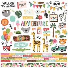 Simple Stories Into the Wild 12x12 Collection Kit