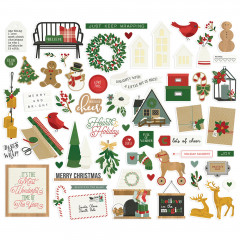 Bits & Pieces Die-Cuts - Hearth and Holiday