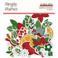 Floral Bits Die-Cuts - Hearth and Holiday