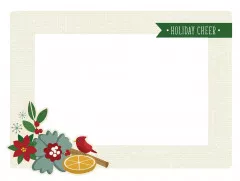 Chipboard Frames - Hearth and Holiday