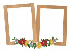 Chipboard Frames - Hearth and Holiday