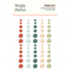 Simple Stories Enamel Dots - Baking Spirits Bright