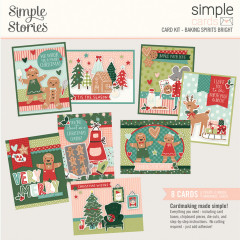 Simple Cards Card Kit - Baking Spirits Bright