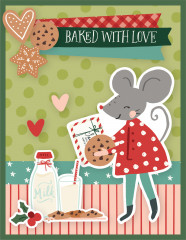 Simple Cards Card Kit - Baking Spirits Bright