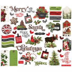 Bits & Pieces Die-Cuts - Christmas Lodge