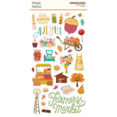 Simple Stories 6x12 Chipboard - Harvest Market