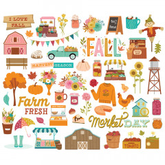 Bits & Pieces Die-Cuts - Harvest Market