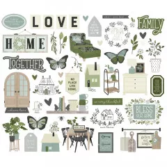 Bits & Pieces Die-Cuts- The Simple Life