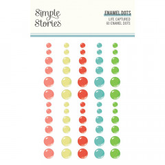 Simple Stories Enamel Dots - Life Captured