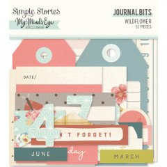 Simple Stories Journal Bits - Wildflower