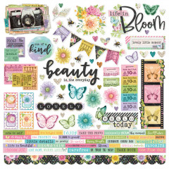 Simple Vintage Life in Bloom 12x12 Collection Kit